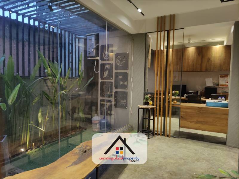 Fully Furnished 750 sqft Office Space For Rent on Station Road,Aurangabad