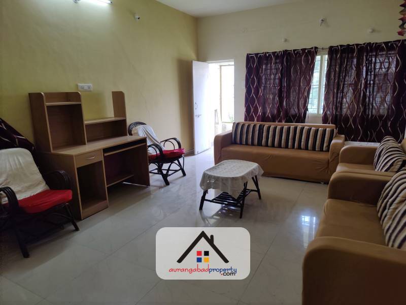 Fully Furnished 2 BHK Flat for Rent in CIDCO N4, Aurangabad – Ideal for Pure Vegetarian Family